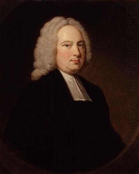 Thomas Hudson Portrait of James Bradley oil painting picture